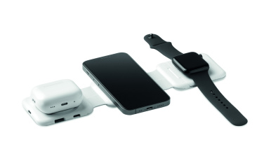 Logo trade promotional giveaways picture of: Foldable charging station