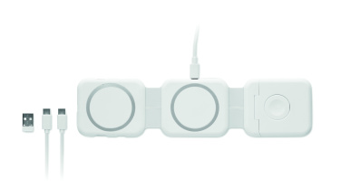 Logo trade promotional merchandise picture of: Foldable charging station