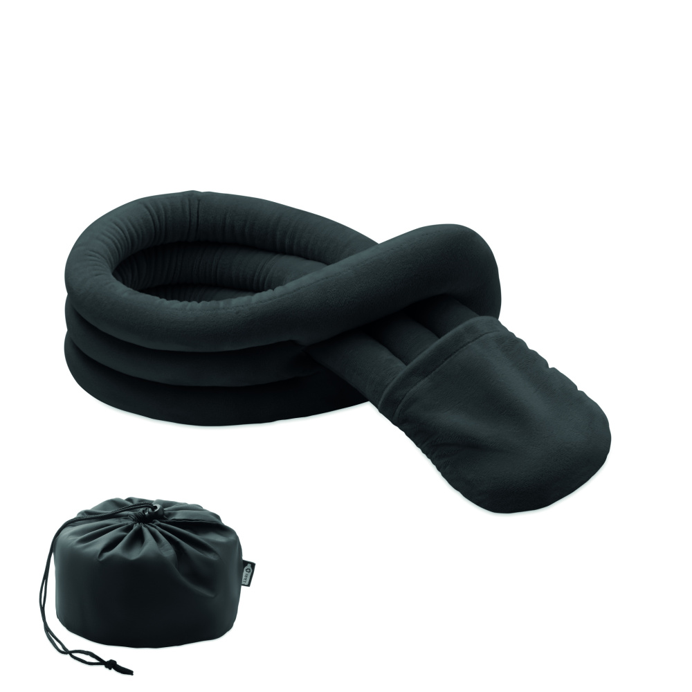 Logo trade advertising products image of: Bendable roll travel pillow