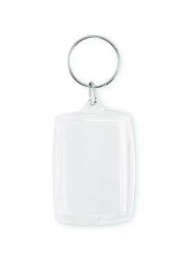 Logo trade business gifts image of: Classic acrylic keyring