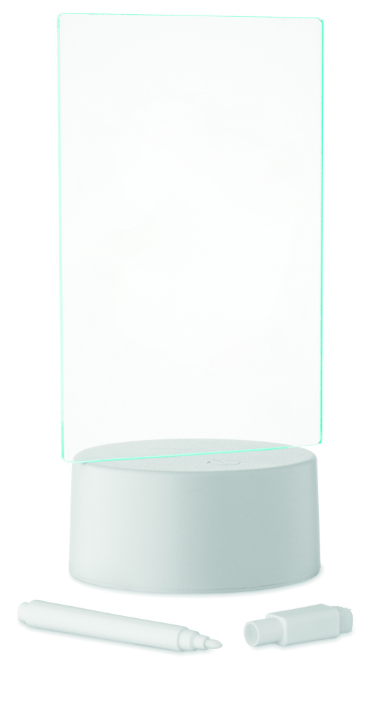 Logotrade promotional giveaways photo of: Light-up LED memo board