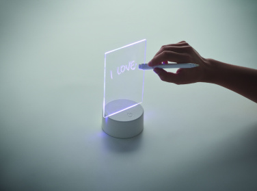 Logotrade promotional gifts photo of: Light-up LED memo board