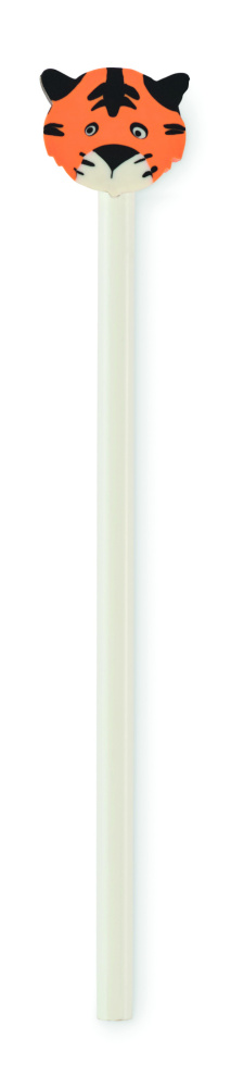 Logotrade promotional product picture of: Wooden pencil in animal shape
