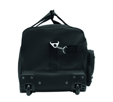 Logo trade promotional gift photo of: Duffle bag trolley 600D RPET