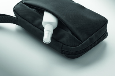 Logotrade promotional gift picture of: Toiletry bag 600D RPET
