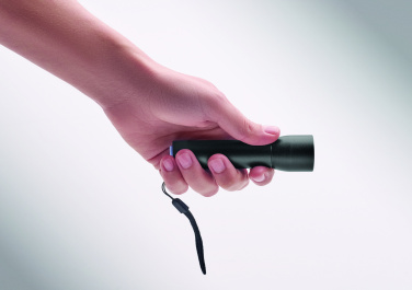 Logo trade promotional merchandise image of: Aluminium rechargeable torch