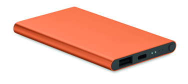 Logo trade promotional giveaway photo of: 4000 mAh Power Bank Type C