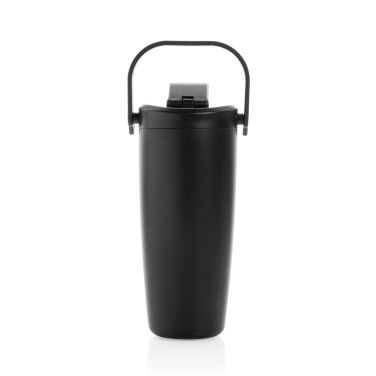 Logo trade promotional giveaways image of: Avira Ayala RCS re-steel duosip lockable crossbody tumbler