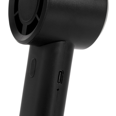 Logotrade business gift image of: Twist RCS recycled plastic re-chargeable portable fan