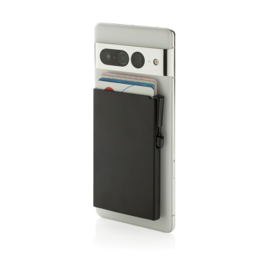 Logotrade promotional gift image of: Standard aluminium RFID magnetic phone cardholder