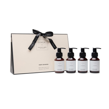 Logo trade promotional items image of: VINGA x TGL body and hand care gift set