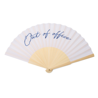 Logo trade promotional gifts image of: VINGA Out of office hand fan
