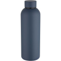 Spring 750 ml RCS recycled single wall stainless steel water bottle, Hale Blue