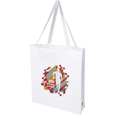 Logotrade advertising product image of: Odisha 180 g/m² OCS organic full gusset tote bag 14L
