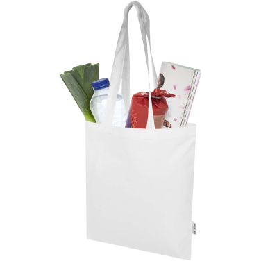 Logotrade corporate gifts photo of: Peru Blend 180 g/m² GRS recycled cotton tote bag 7L