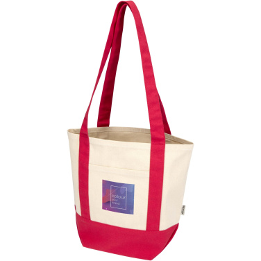 Logotrade promotional giveaway picture of: Sam 320 g/m² GRS recycled mini cotton tote bag