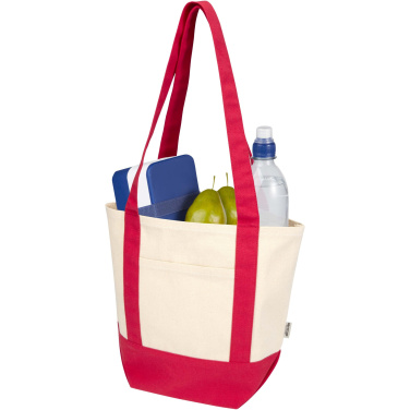 Logo trade promotional products image of: Sam 320 g/m² GRS recycled mini cotton tote bag