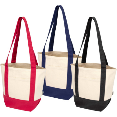 Logotrade corporate gift picture of: Sam 320 g/m² GRS recycled mini cotton tote bag
