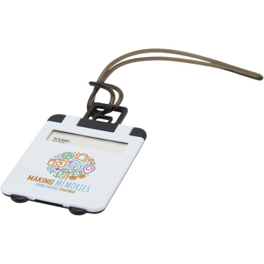 Logo trade corporate gifts image of: Traveler luggage tag