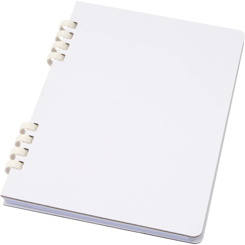 Logotrade promotional merchandise image of: Fil A5 hard cover RCS recycled spiral notebook