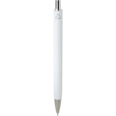 Logo trade promotional products image of: Feld RCS recycled ballpoint pen with metallic finish (black ink)