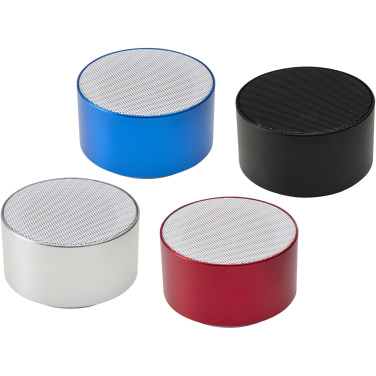 Logo trade corporate gift photo of: Ankaa 3W recycled aluminium wireless Bluetooth® speaker