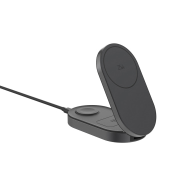 Logotrade promotional item picture of: Quantum ultra-fast 3-in-1 25W Foldable Wireless Charger