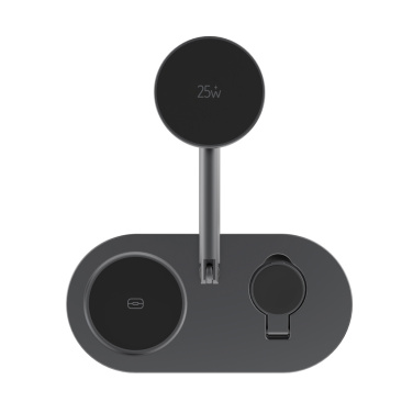 Logotrade promotional product picture of: Quantum RCS ultra-fast 25W Magnetic desk wireless Charger