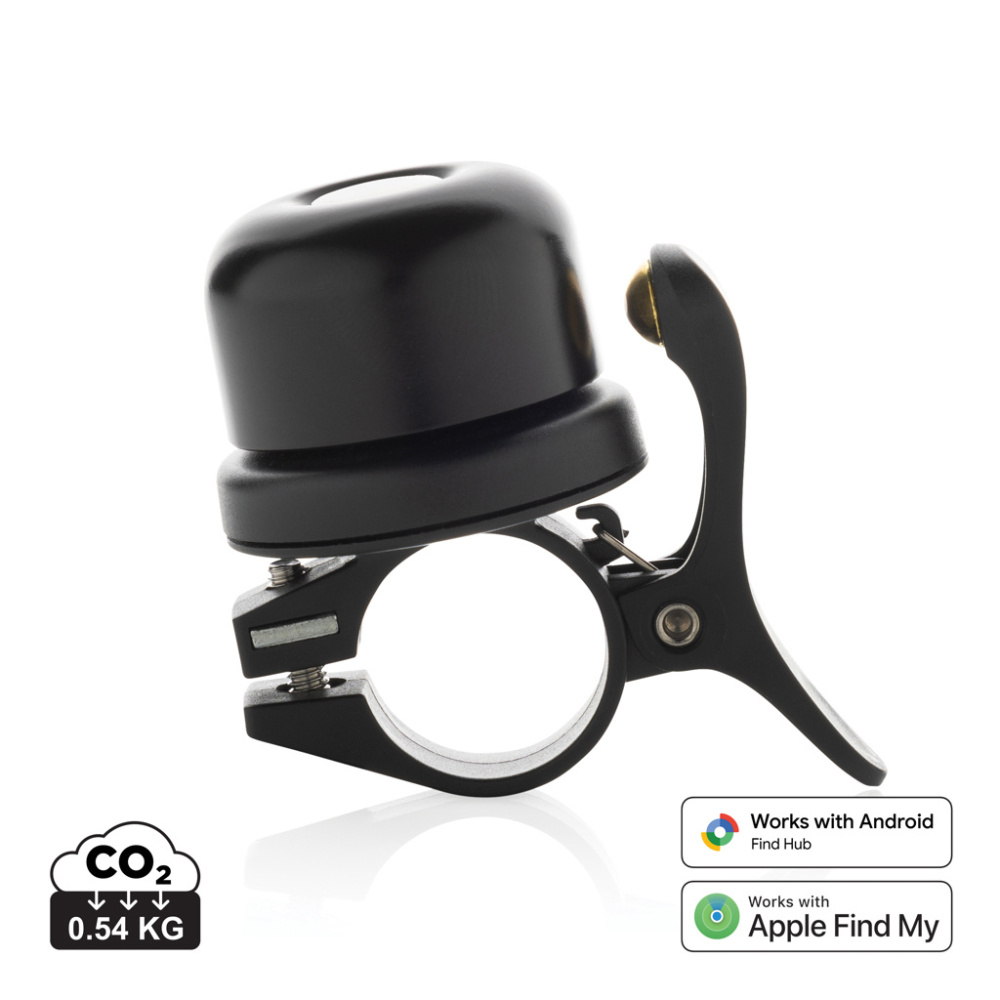 Logotrade advertising products photo of: Bike finder Dual RCS bike bell with worldwide locating