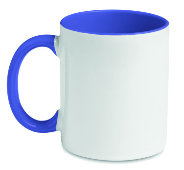 Logo trade promotional giveaways picture of: Coloured sublimation mug