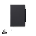 VINGA Baltimore RCS 4-in-1 Refillable Notebook, black