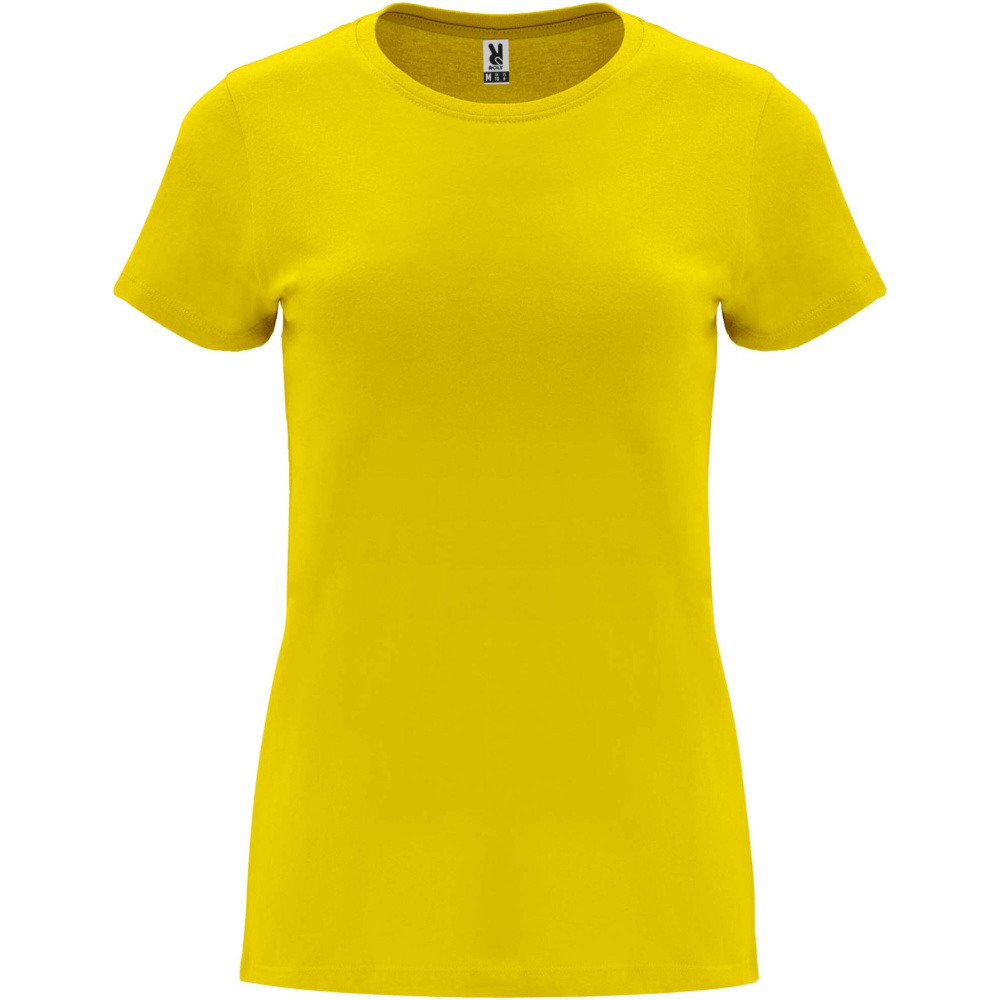 Logo trade promotional gifts image of: Capri short sleeve women's t-shirt