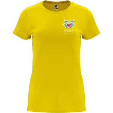 Logo trade promotional items picture of: Capri short sleeve women's t-shirt