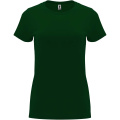Capri short sleeve women's t-shirt, Bottle green