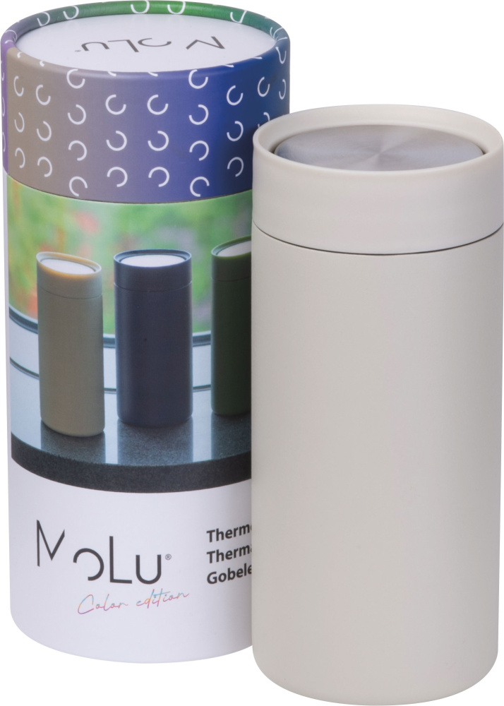 Logo trade promotional merchandise picture of: Thermal mug Le Port MoLu