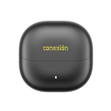 Logotrade promotional products photo of: Urban Vitamin Santa Clara RCS plastic ENC earbuds