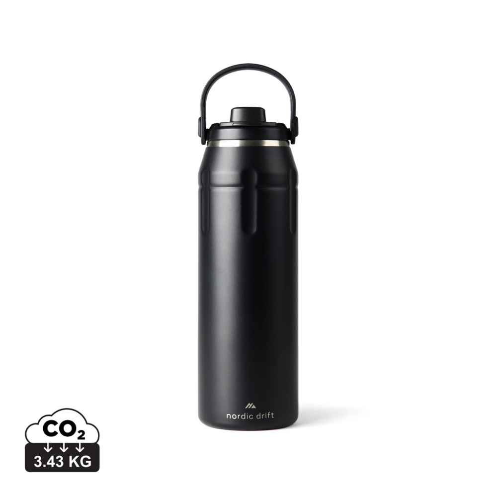 Logo trade promotional gifts image of: Nordic Drift Trail RCS Insulated sports bottle 940ml