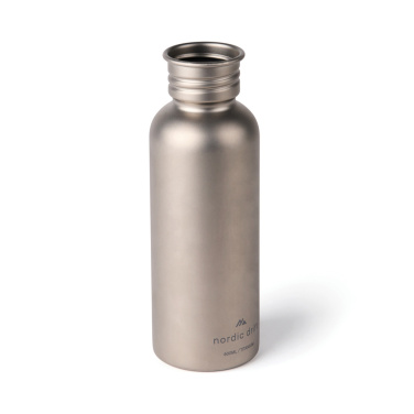 Logo trade promotional items picture of: Nordic Drift Trail Ultra Light Titanium 600ml Water Bottle