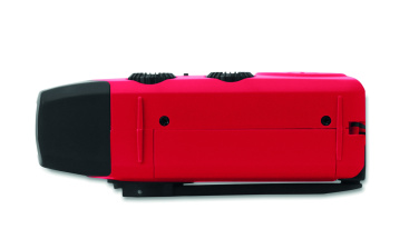 Logo trade promotional gifts image of: Portable radio SOS with LED torch