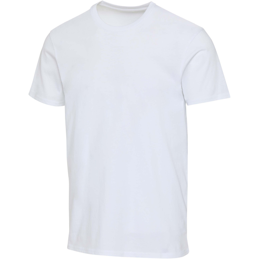 Logo trade advertising product photo of: Azurite 160 g/m² short sleeve unisex OCS organic t-shirt