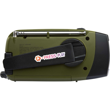 Logotrade promotional items photo of: Avior RCS recycled plastic emergency radio