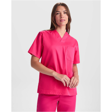 Logo trade corporate gifts image of: Panacea 160 g/m2 unisex short sleeve service top