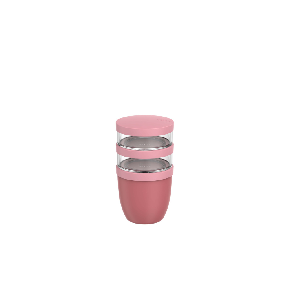Logo trade advertising products picture of: Mepal Ellipse 3-piece 500 ml + 2 x 200 ml insulated lunch pot