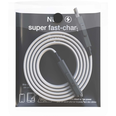 Logo trade promotional item photo of: SCX.design C58 60W magnetic flat charging cable