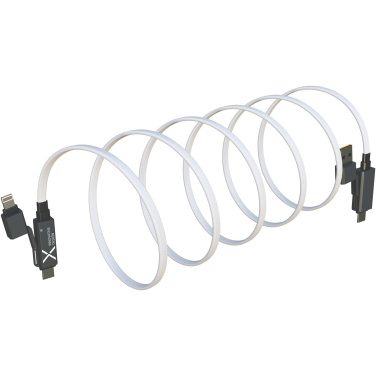 Logo trade promotional giveaways image of: SCX.design C58 60W magnetic flat charging cable