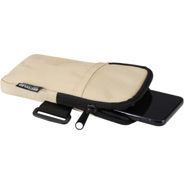 Logotrade advertising products photo of: Byron GRS recycled bottle pouch