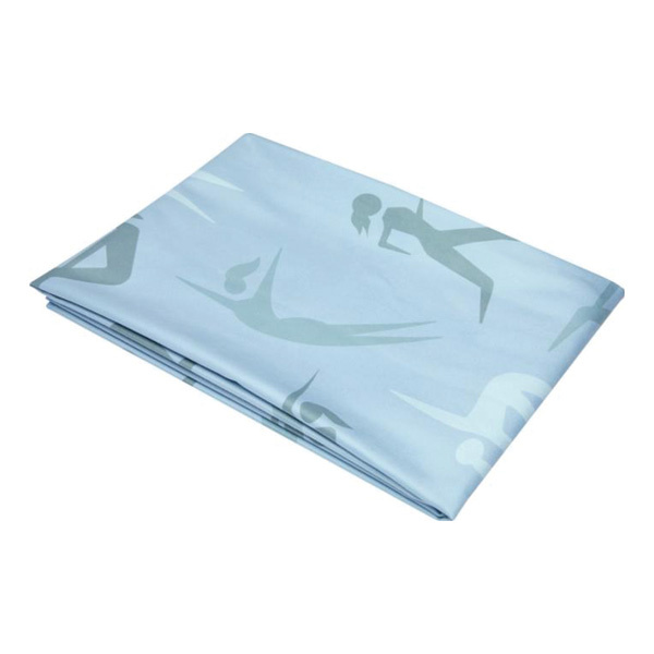 Logo trade promotional giveaways picture of: Daisy sublimation microfiber towel 70x140 cm