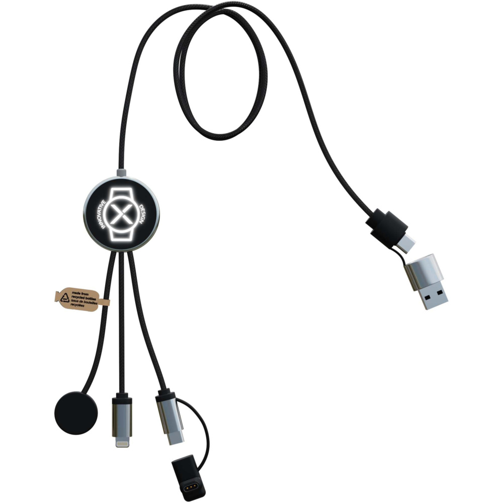Logotrade promotional product image of: SCX.design C34 7-in-1 smartwatch charging cable
