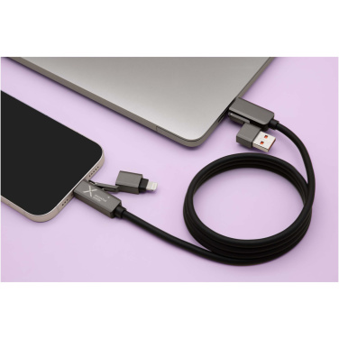 Logo trade promotional products image of: SCX.design C59 100W magnetic silicone charging cable