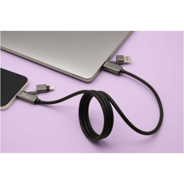 Logo trade promotional items picture of: SCX.design C59 100W magnetic silicone charging cable